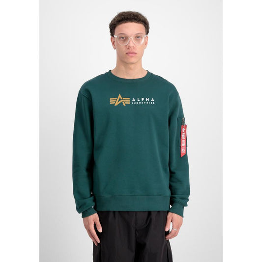 Alpha Label Sweater - force green