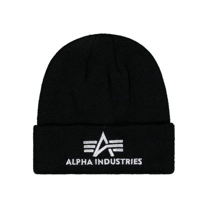 3D Beanie - black/silver