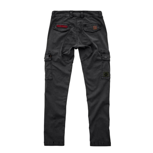 Petrol Patch Pant - greyblack