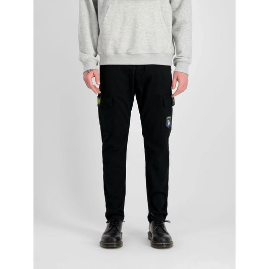 Petrol Patch Pant - black