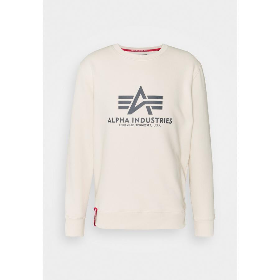 Basic Sweater - jet stream white