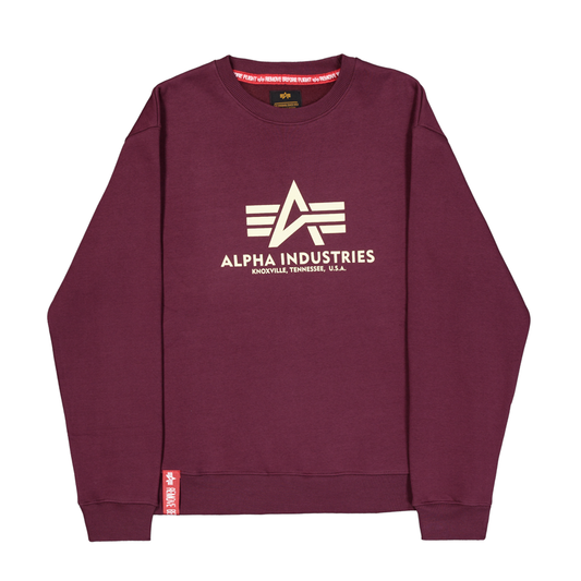 Basic Sweater - dark cherry