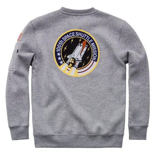 Space Shuttle Sweater - greyheather