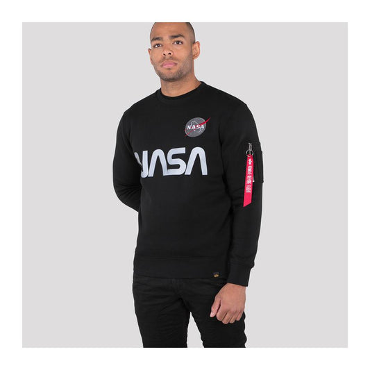 NASA Reflective Sweater - black