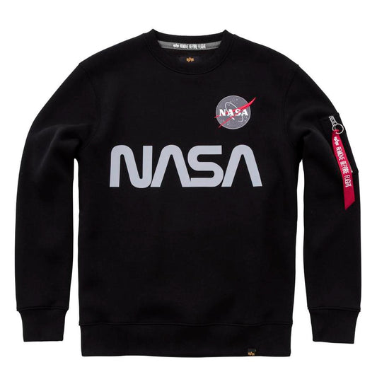 NASA Reflective Sweater - black