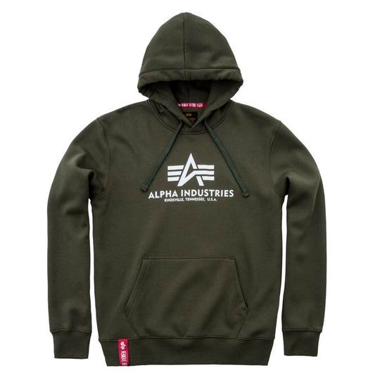 Basic Hoody - dark green