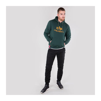 Basic Hoody - dark petrol
