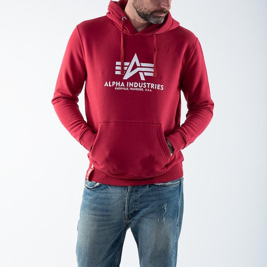 Basic Hoody - rbf red