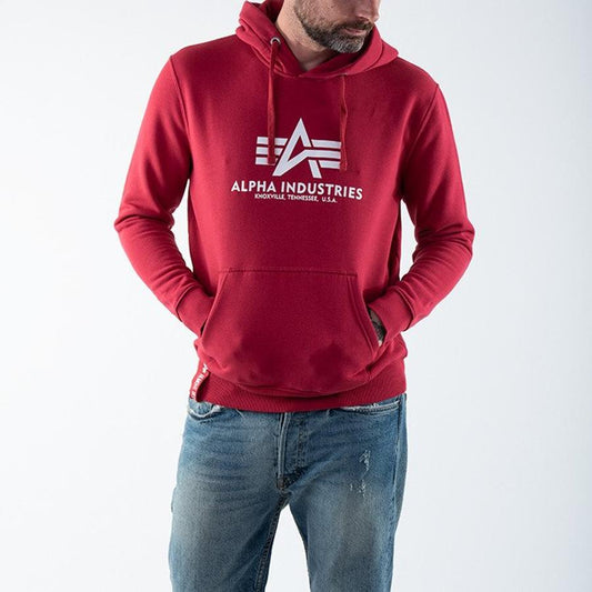 Basic Hoody - rbf red
