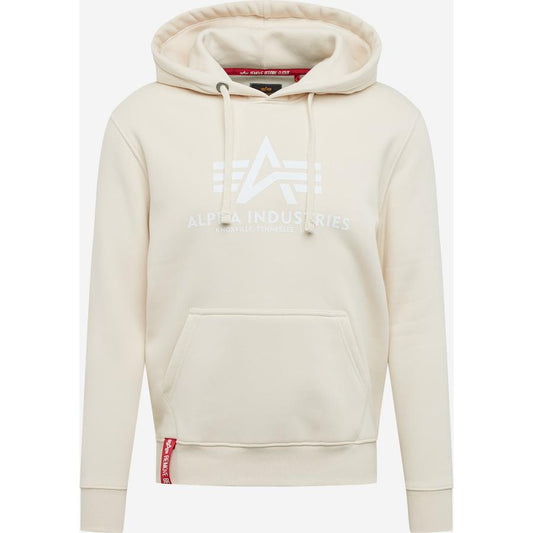 Basic Hoody - jet stream white/white