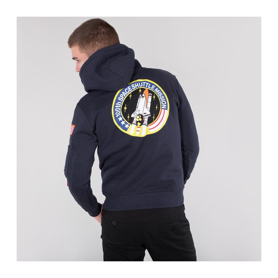 Space Shuttle Hoody - replica blue
