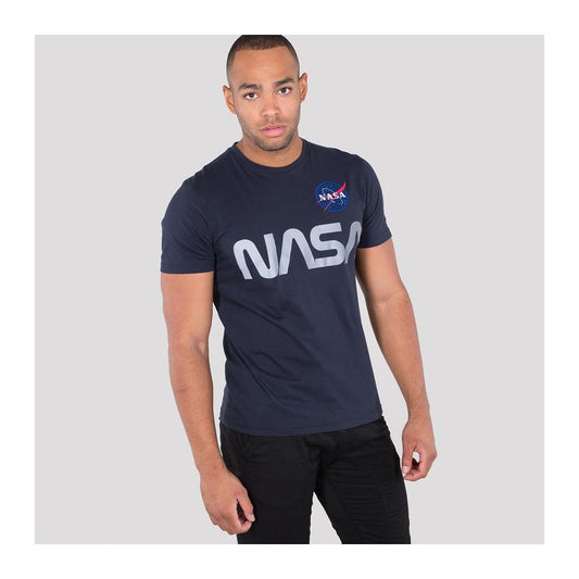 NASA Reflective T - replica blue