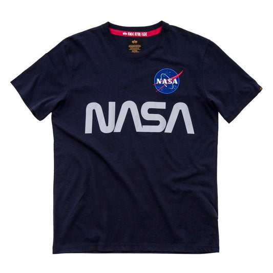 NASA Reflective T - replica blue