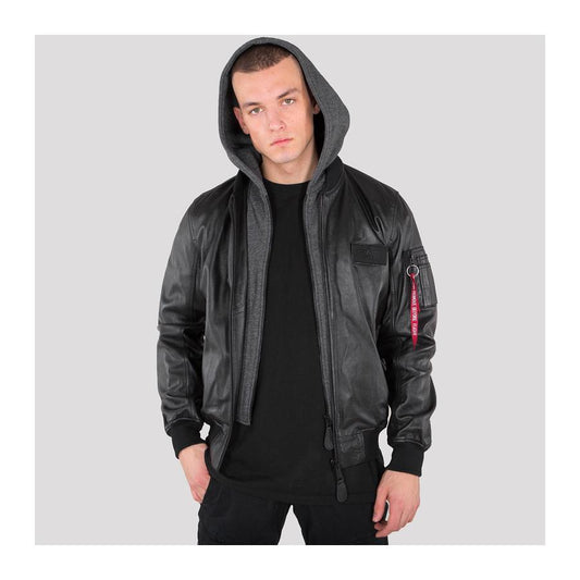 MA-1 D-Tec Leather LW - black/black