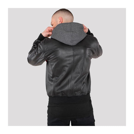 MA-1 D-Tec Leather LW - black/black