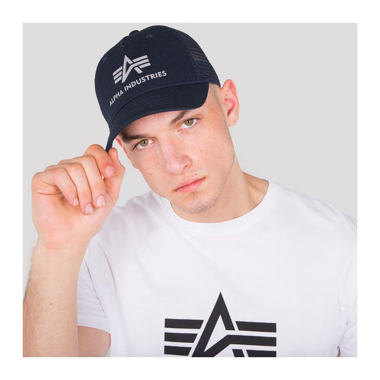 Basic Trucker Cap - replica blue