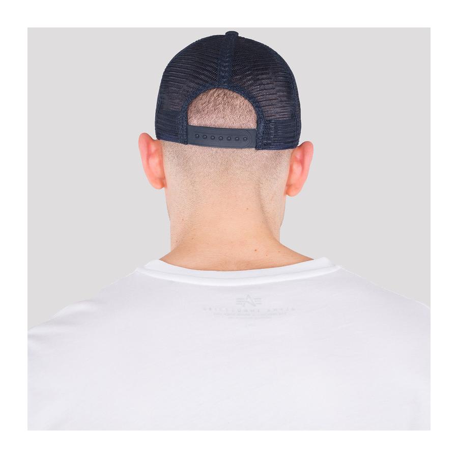 Basic Trucker Cap - replica blue