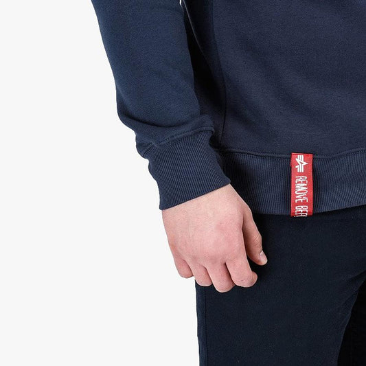 Basic Sweater Small Logo - navy