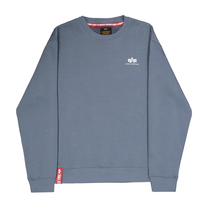 Basic Sweater Small Logo - denim blue