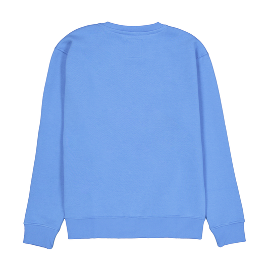 Basic Sweater Small Logo - mediteranian blue