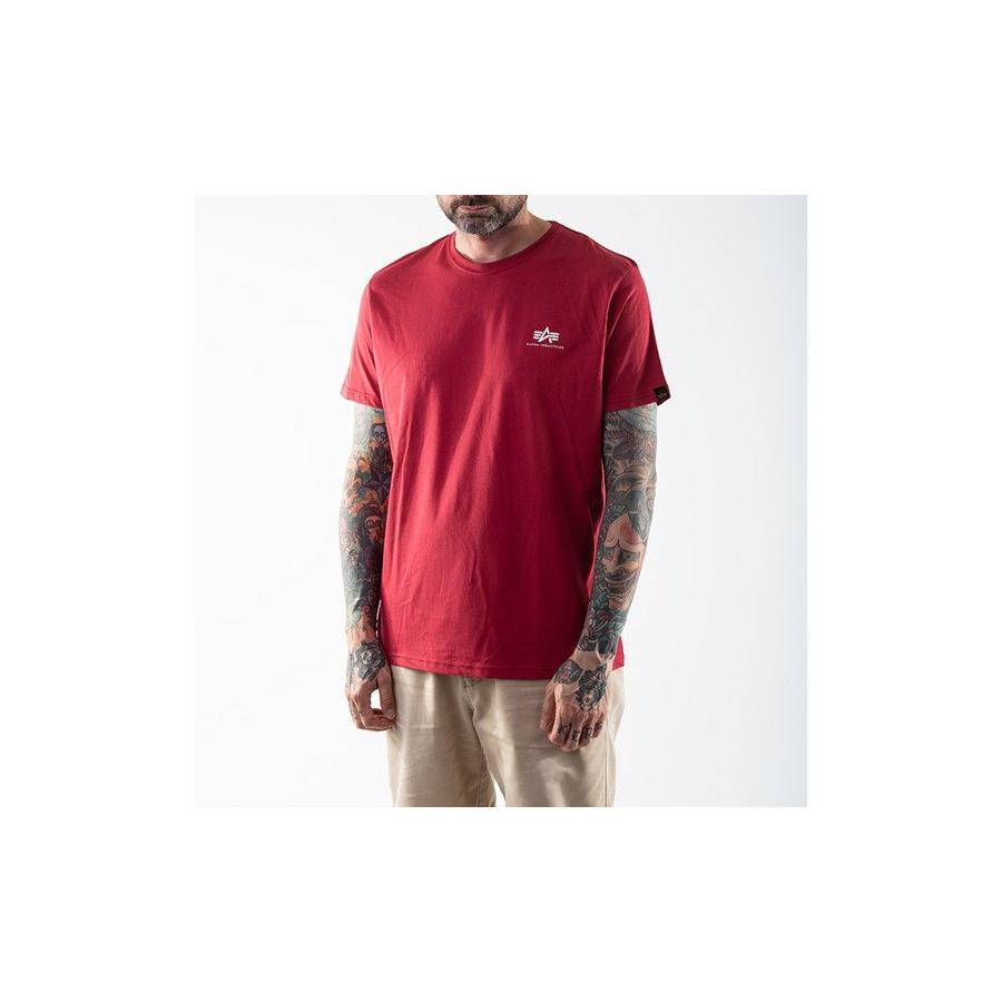 Basic T Small Logo - rbf red