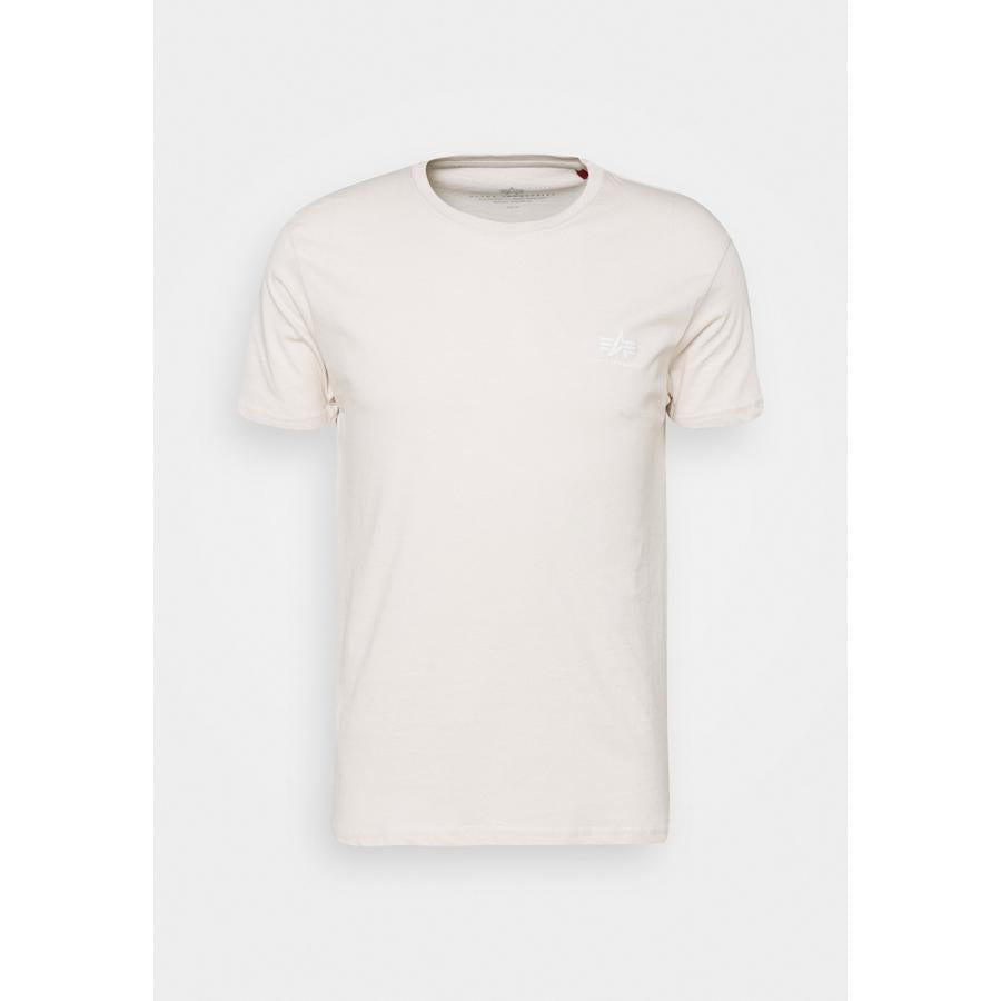 Basic T Small Logo - jet stream white/white