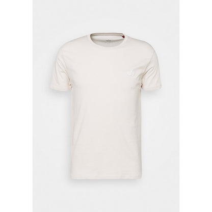 Basic T Small Logo - jet stream white/white
