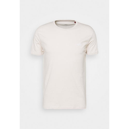 Basic T Small Logo - jet stream white/white