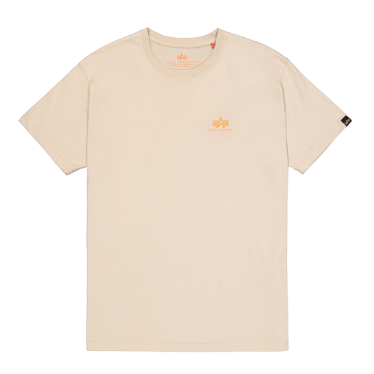 Basic T Small Logo - organic beige