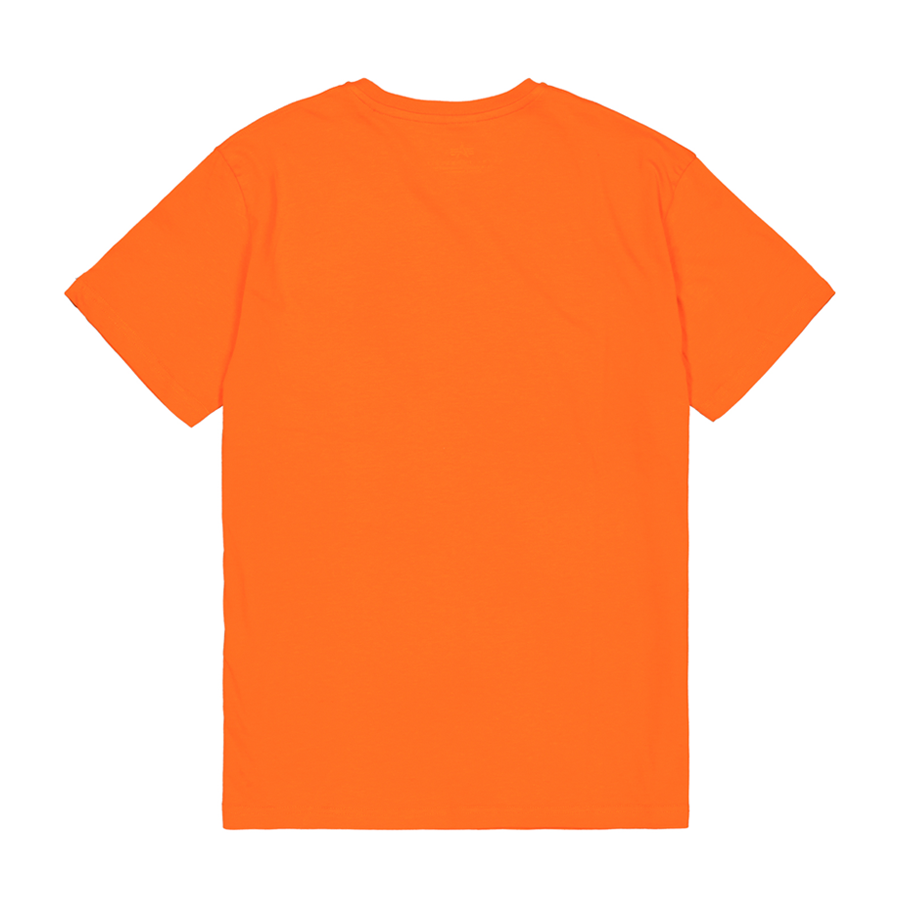 Basic T Small Logo - boost orange