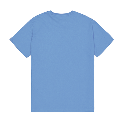Basic T Small Logo - mediteranian blue