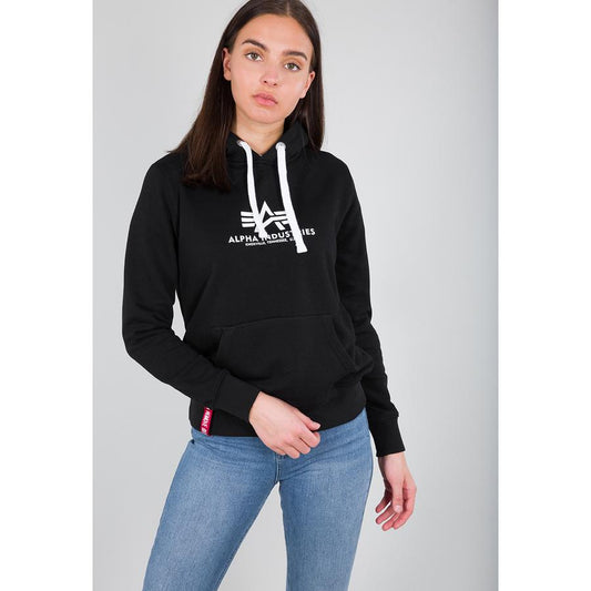 New Basic Hoody Woman - black