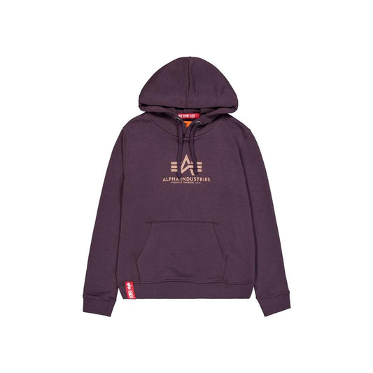 New Basic Hoodie Wmn - plum