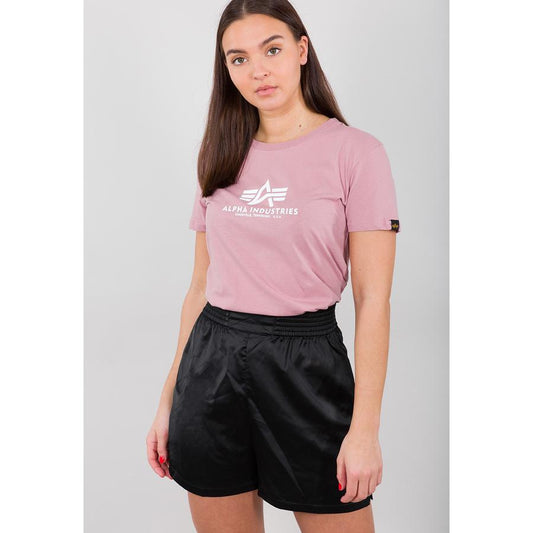 New Basic T Woman - silver pink