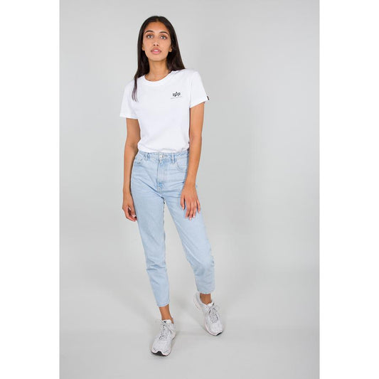 Basic T Small Logo Woman - white