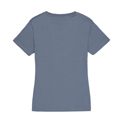 Basic T Small Logo Woman - denim blue