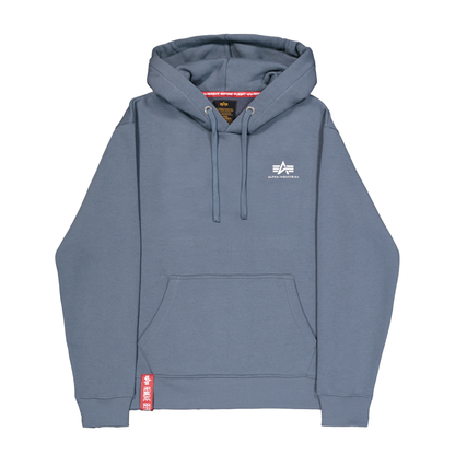 Basic Hoodie Small Logo - denim blue