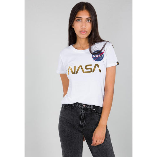 NASA PM T Woman - white/gold
