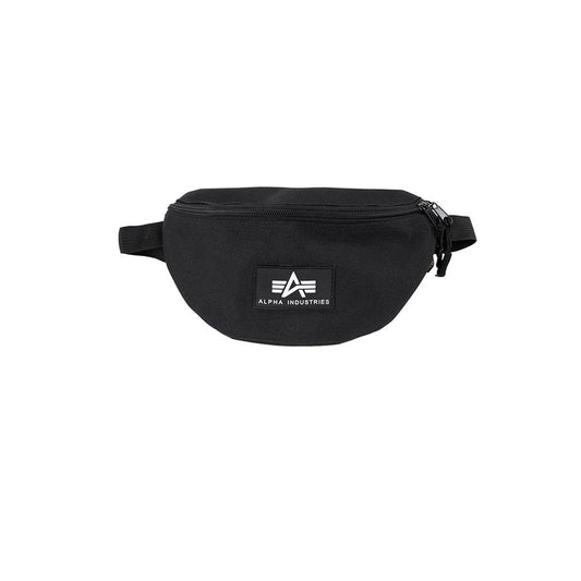 Rubber Print Waist Bag - black