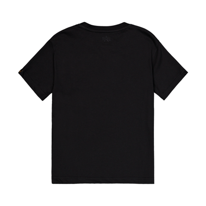 Basic Big Logo Puff Print T-Shirt Women - black