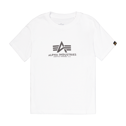 Basic Big Logo Puff Print T-Shirt Women - white