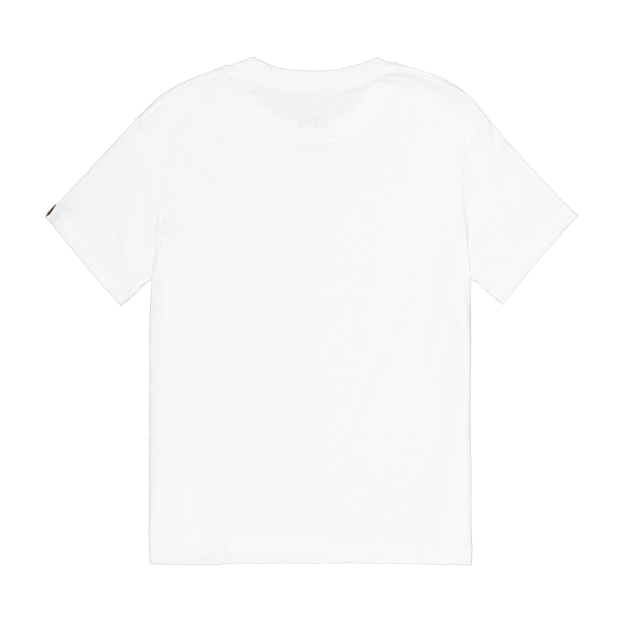 Basic Big Logo Puff Print T-Shirt Women - white