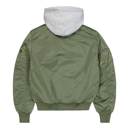 MA-1 TT Hood Two Tone - sage green
