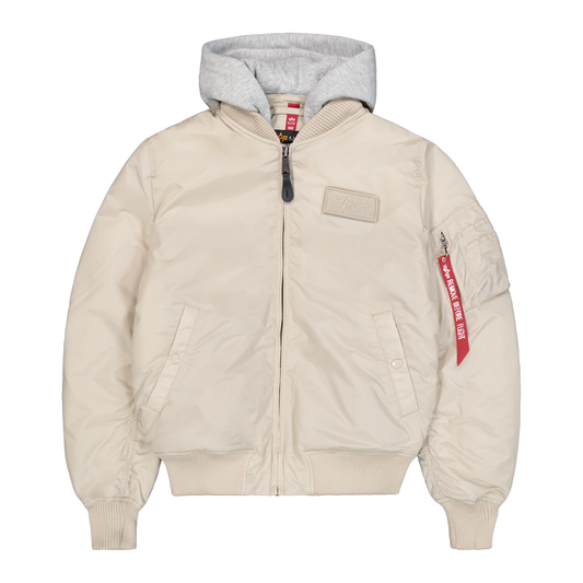 MA-1 TT Hood Two Tone - organic beige