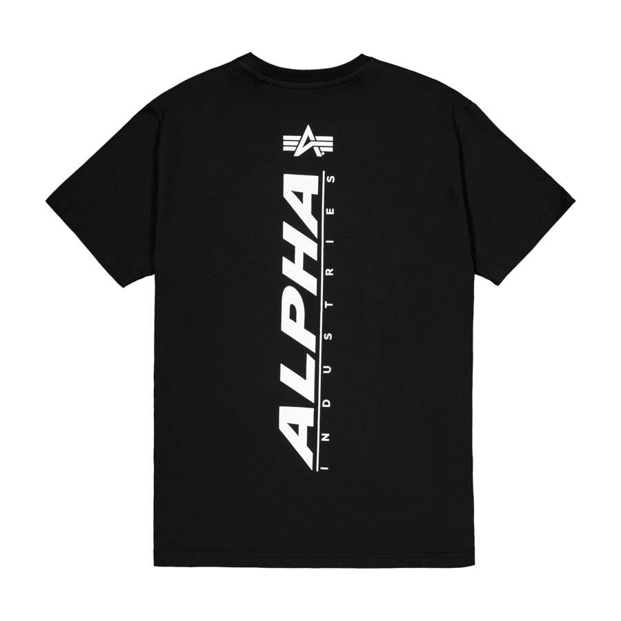 Backprint Puff T-Shirt - black