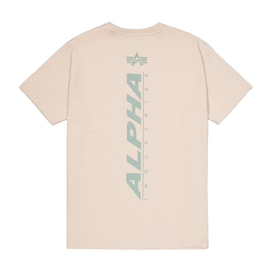 Backprint Puff T-Shirt - organic beige