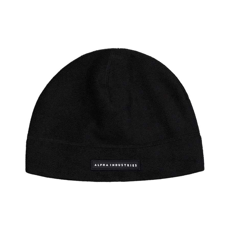 Polar Beanie Rubber Logo - black
