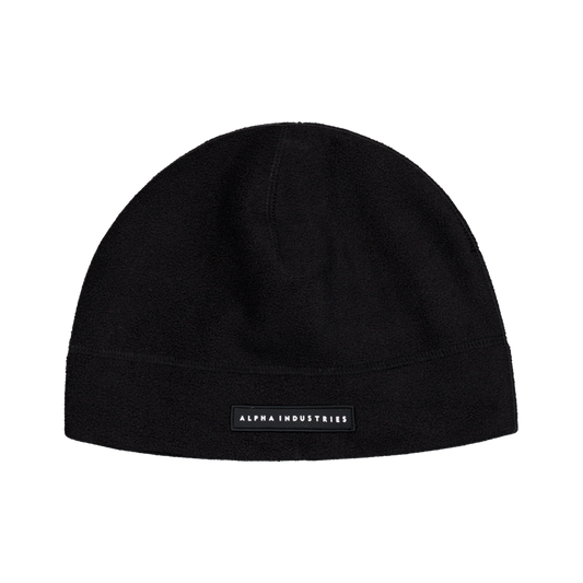 Polar Beanie Rubber Logo - black