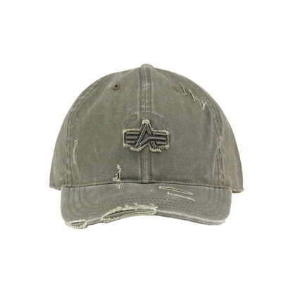Acid Logo Cap - dark olive