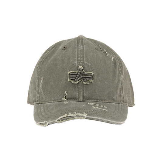 Acid Logo Cap - dark olive
